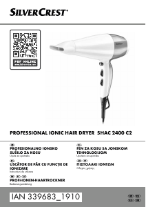 Manual SilverCrest IAN 339683 Uscător de păr