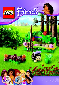 Manual Lego set 41020 Friends Hedgehogs hideaway