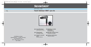 Instrukcja SilverCrest IAN 61536 Suszarka do włosów