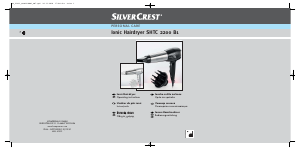Manual SilverCrest IAN 61921 Hair Dryer
