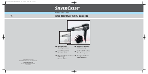 Instrukcja SilverCrest IAN 61921 Suszarka do włosów