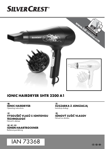 Instrukcja SilverCrest IAN 73368 Suszarka do włosów