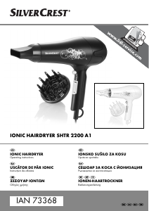 Manual SilverCrest IAN 73368 Uscător de păr