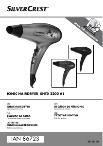 Manual SilverCrest IAN 86723 Uscător de păr