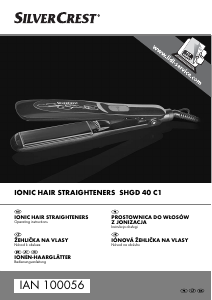 Návod SilverCrest IAN 100056 Žehlička na vlasy