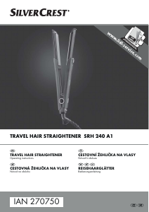 Návod SilverCrest IAN 270750 Žehlička na vlasy