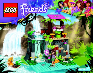 Instrukcja Lego set 41033 Friends Dzikie wodospady