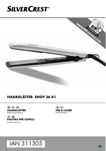 Manuale SilverCrest IAN 311305 Piastra per capelli