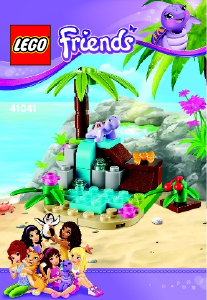 Mode d’emploi Lego set 41041 Friends La Tortue & son Ile Paradisiaque