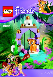 Instrukcja Lego set 41042 Friends Świątynia tygrysa