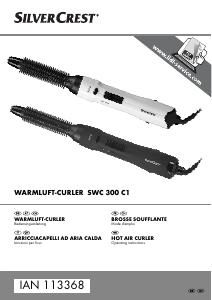 Manuale SilverCrest IAN 113368 Modellatore per capelli