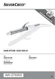 Bruksanvisning SilverCrest IAN 276002 Locktång