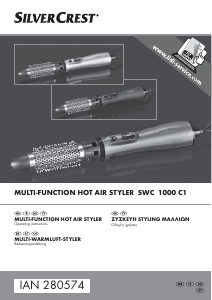 Εγχειρίδιο SilverCrest IAN 280574 Στυλιστικό μαλλιών