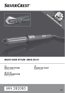 Návod SilverCrest IAN 282085 Kulma na vlasy