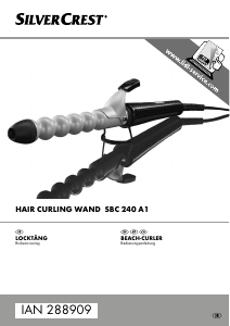 Bruksanvisning SilverCrest IAN 288909 Locktång