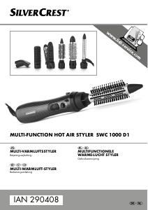 Brugsanvisning SilverCrest IAN 290408 Krøllejern