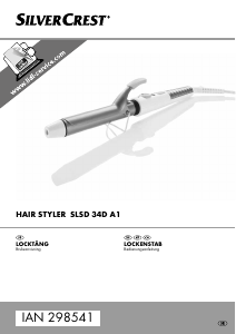 Bruksanvisning SilverCrest IAN 298541 Locktång