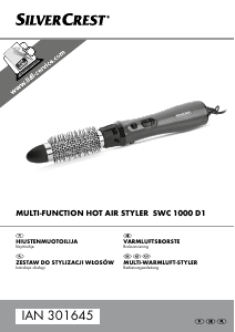 Käyttöohje SilverCrest IAN 301645 Hiusten muotoilulaite
