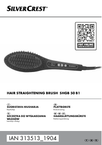 Käyttöohje SilverCrest IAN 313513 Hiusten muotoilulaite