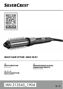 Vadovas SilverCrest IAN 313545 Plaukų formavimo priemonė