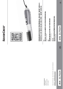 Manual SilverCrest IAN 317024 Modelador de cabelo