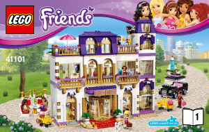 Brugsanvisning Lego set 41101 Friends Heartlake grand hotel