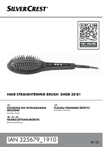 Vadovas SilverCrest IAN 325679 Plaukų formavimo priemonė