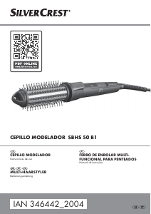 Manual SilverCrest IAN 346442 Modelador de cabelo