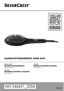 Manuale SilverCrest IAN 346451 Modellatore per capelli
