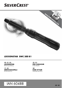 Manuale SilverCrest IAN 60488 Modellatore per capelli