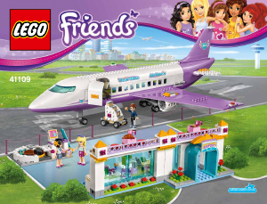 Mode d’emploi Lego set 41109 Friends L'aéroport de Heartlake city