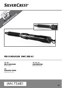 Mode d’emploi SilverCrest IAN 75481 Fer à boucler