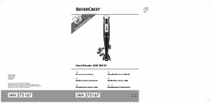 Priročnik SilverCrest IAN 275167 Palični mešalniki