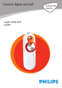 Manual de uso Philips KEY007 Cámara digital