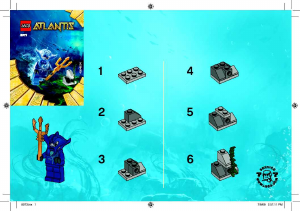 Bedienungsanleitung Lego set 8073 Atlantis Teufelsrochen