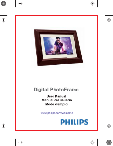 Manual Philips SPF3402S Digital Photo Frame