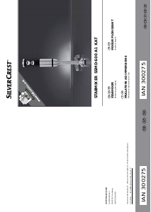 Mode d’emploi SilverCrest IAN 300275 Mixeur plongeant