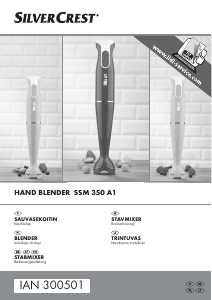 Käyttöohje SilverCrest IAN 300501 Sauvasekoitin