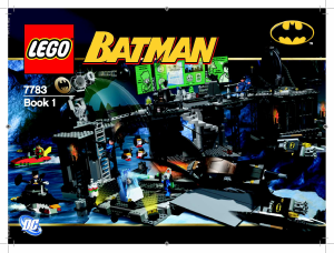 Manual Lego set 7783 Batman The Batcave - The Penguin and mr. Freeze