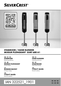 Manual SilverCrest IAN 322521 Hand Blender