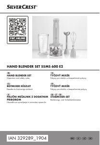 Használati útmutató SilverCrest IAN 329289 Botmixer