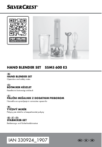 Használati útmutató SilverCrest IAN 330924 Botmixer