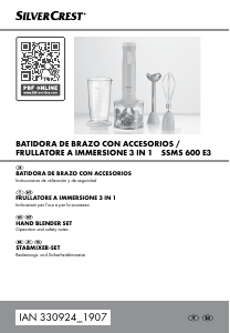 Manual de uso SilverCrest IAN 330924 Batidora de mano