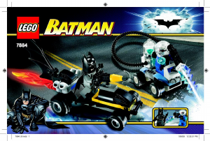 Handleiding Lego set 7884 Batman De ontsnapping van mr. Freeze