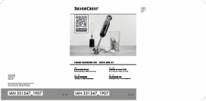 Brugsanvisning SilverCrest IAN 331547 Stavblender