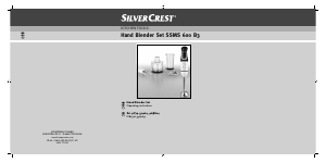 Εγχειρίδιο SilverCrest IAN 71983 Μπλέντερ χειρός