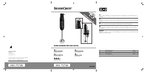 Priručnik SilverCrest IAN 75748 Ručni blender