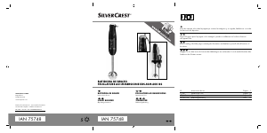 Manual de uso SilverCrest IAN 75748 Batidora de mano