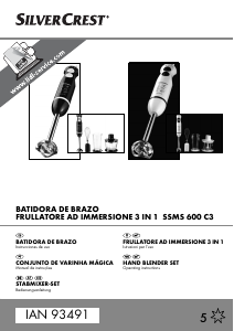 Manual SilverCrest IAN 93491 Varinha mágica