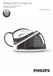 Manual Philips GC7717 FastCare Iron